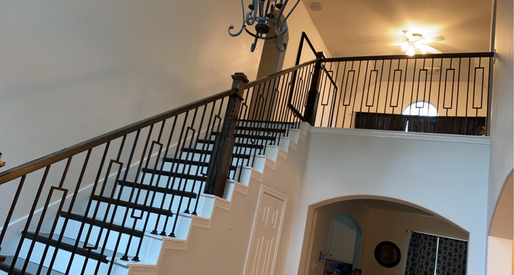 Iron Baluster Installation Big Smile